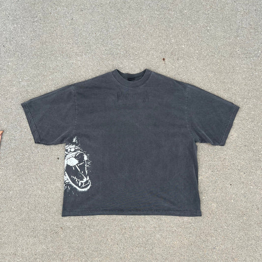 WOLF DROP SHOULDER TEE